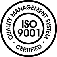 ISO 9001 Quality Management System certified